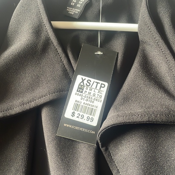 Black long sleeve cardigan - Picture 2 of 2